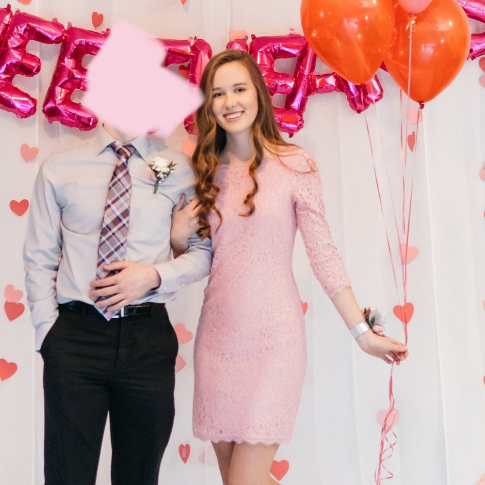 Pink dress